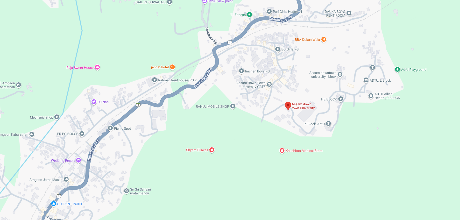 adtu map
